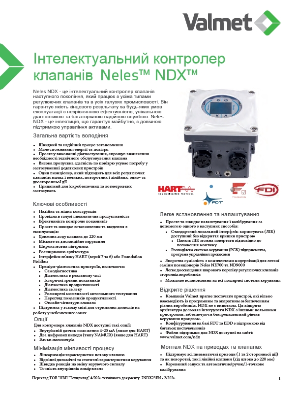 valmet neles pneumatic actuator B1 tech