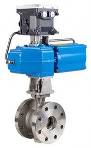 Neles™ V-port segment valve RE-series